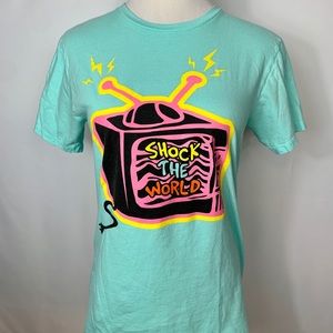 Sheesh World Televised Light Blue T-Shirt.